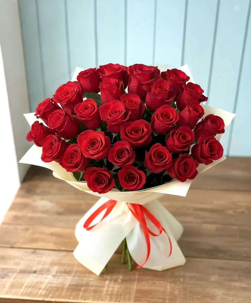 Букет 29 Красных роз в Медногорске
