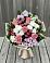 Букет цветов из: Альстромерии, Гвоздики, Розы и Хризантемы в Медногорске