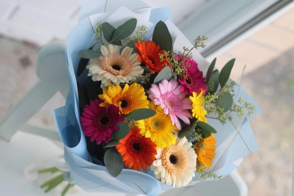 Букет цветов из: Герберы в Медногорске