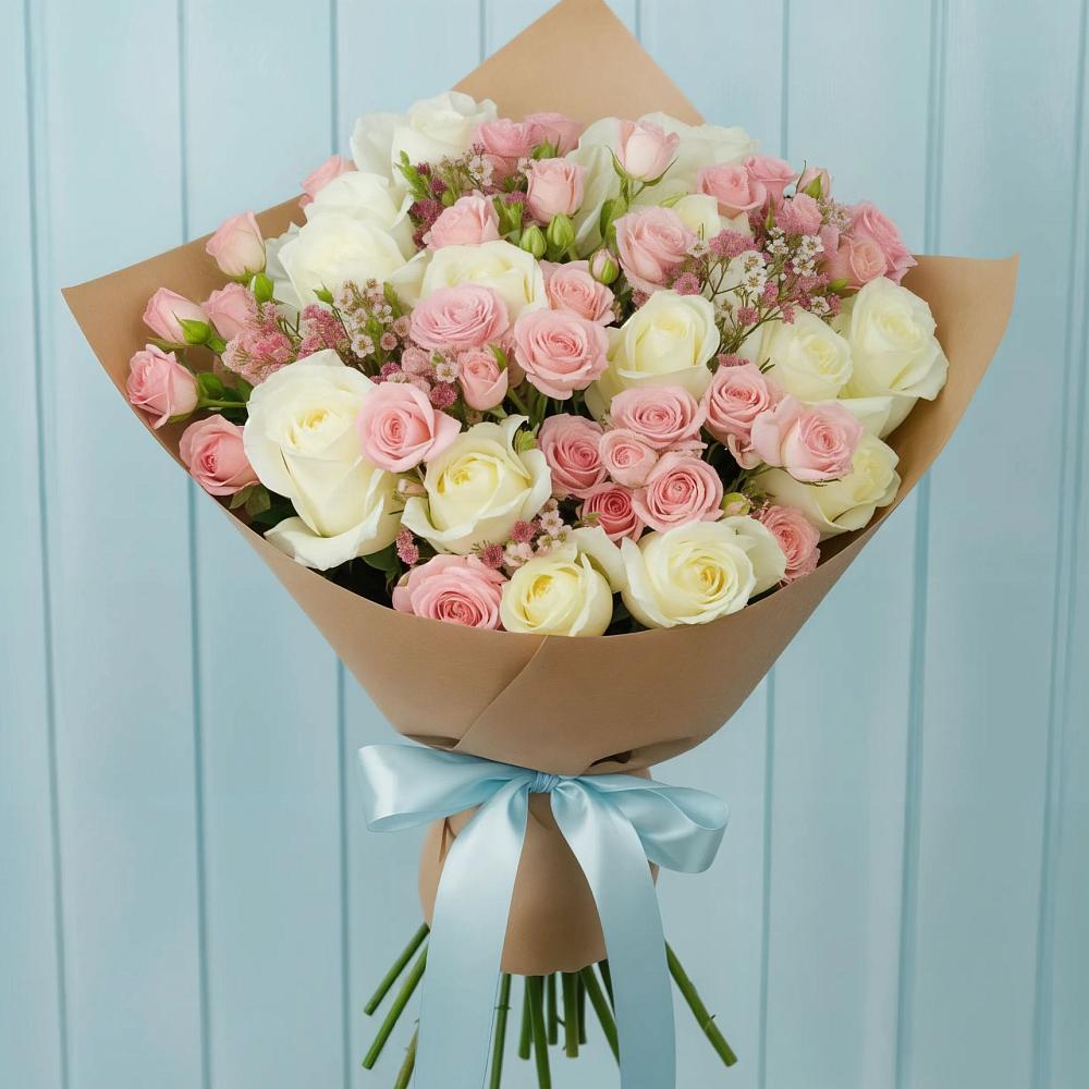 Букет цветов из: Розы в Медногорске
