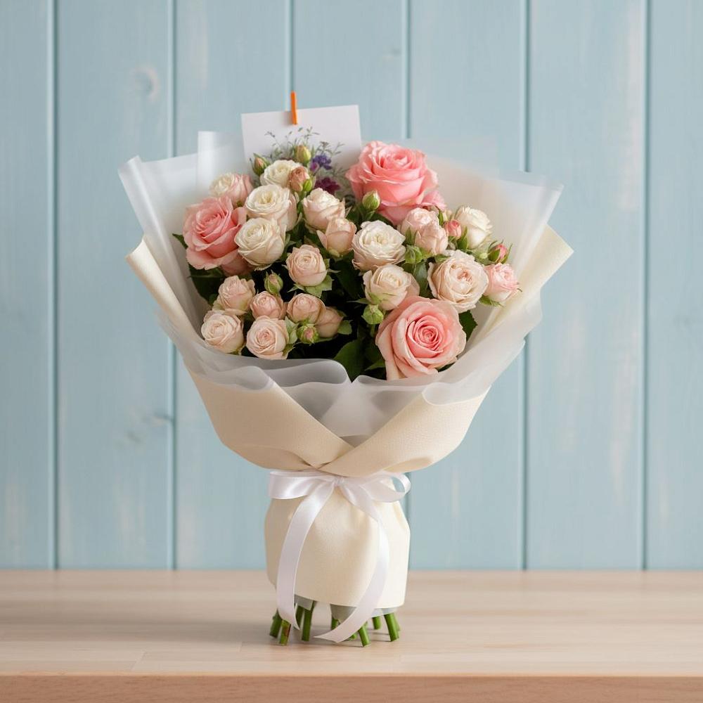 Букет цветов из: Розы в Медногорске