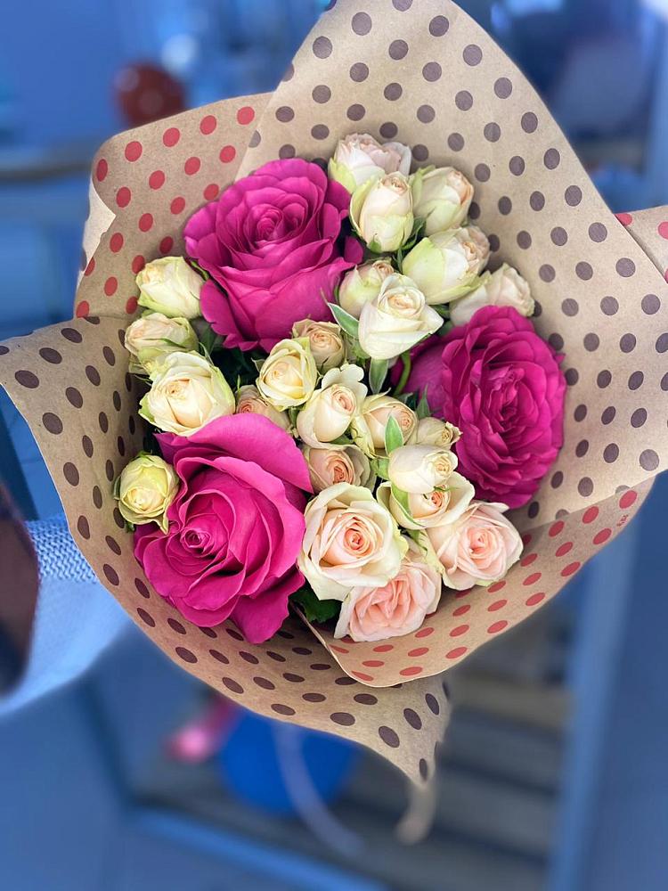 Букет цветов из: Розы в Медногорске