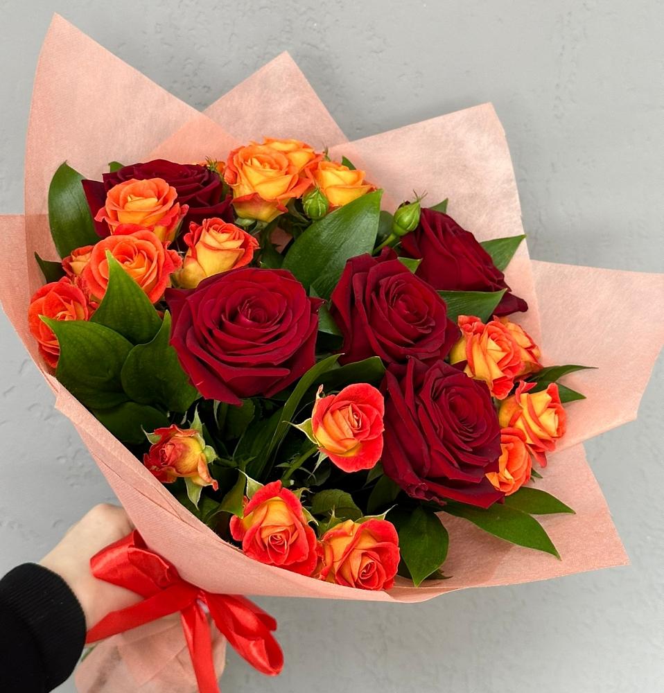 Букет Любовь и восторг в Медногорске