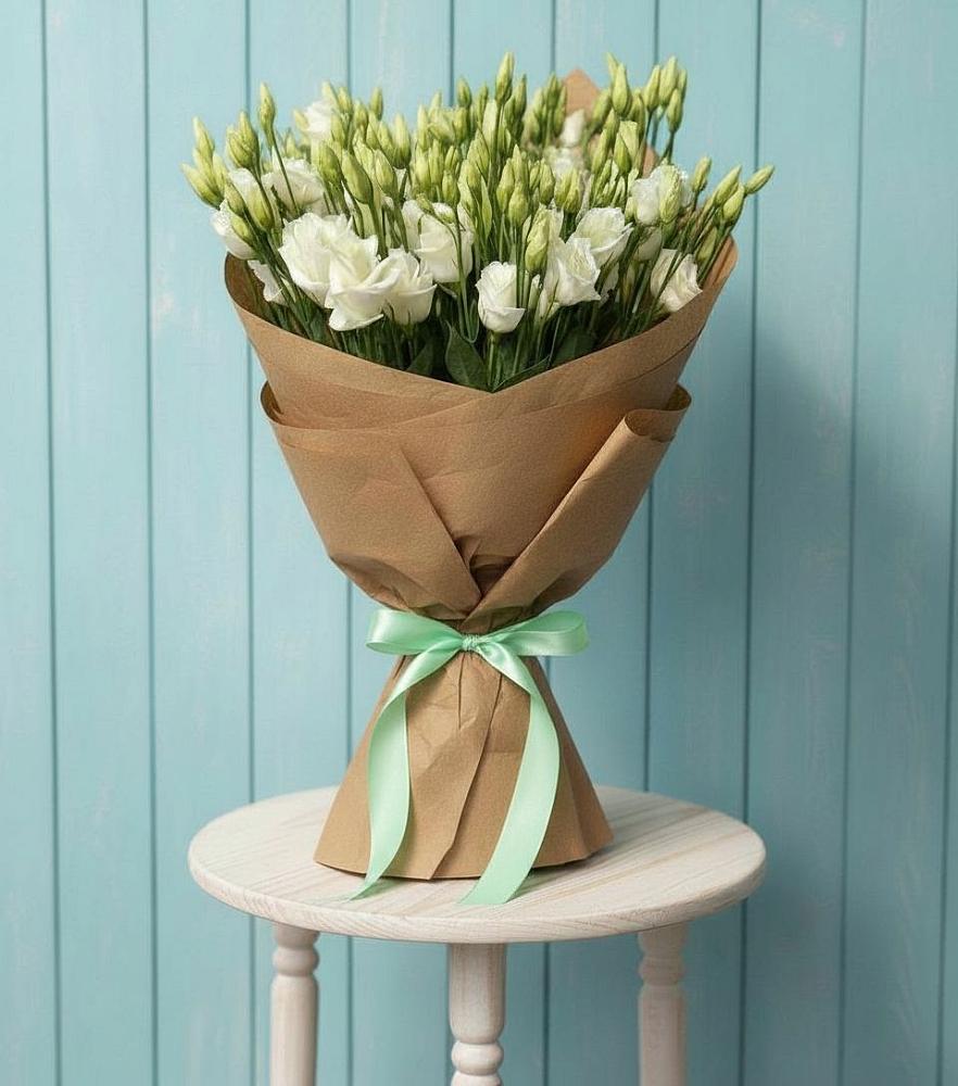 Букет цветов из: Лизиантусы в Медногорске