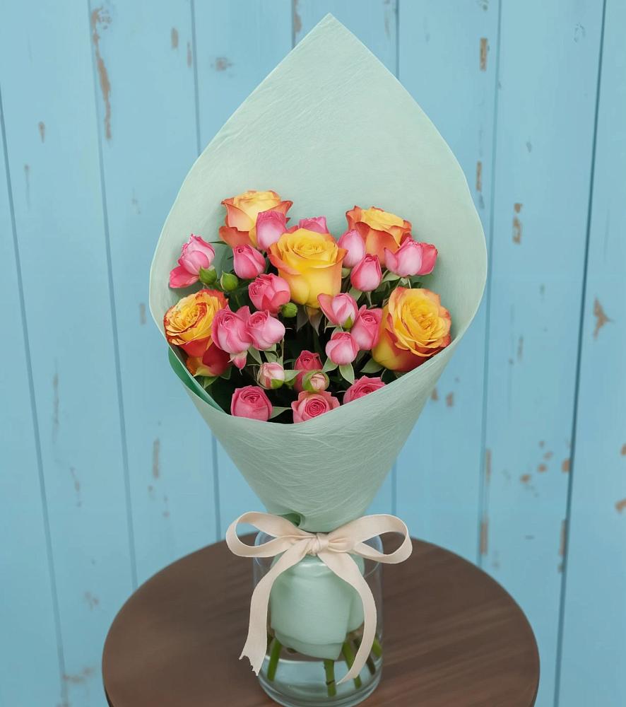 Букет цветов из: Розы в Медногорске