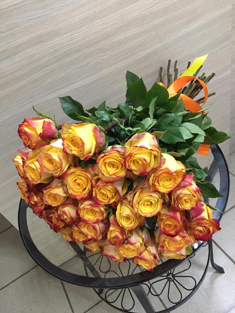 Букет Желтые розы в Медногорске