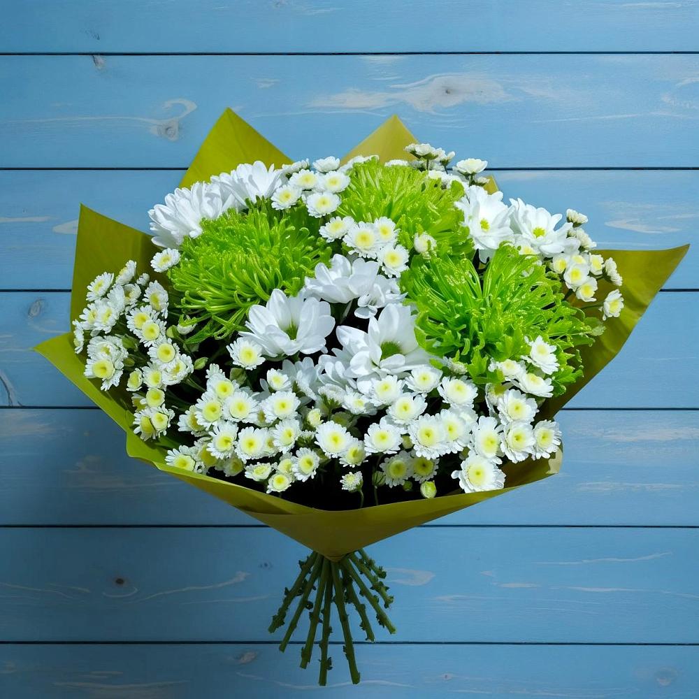 Букет цветов из: Хризантемы в Медногорске