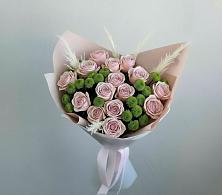 Букет цветов из:  Розы и Хризантемы в Медногорске