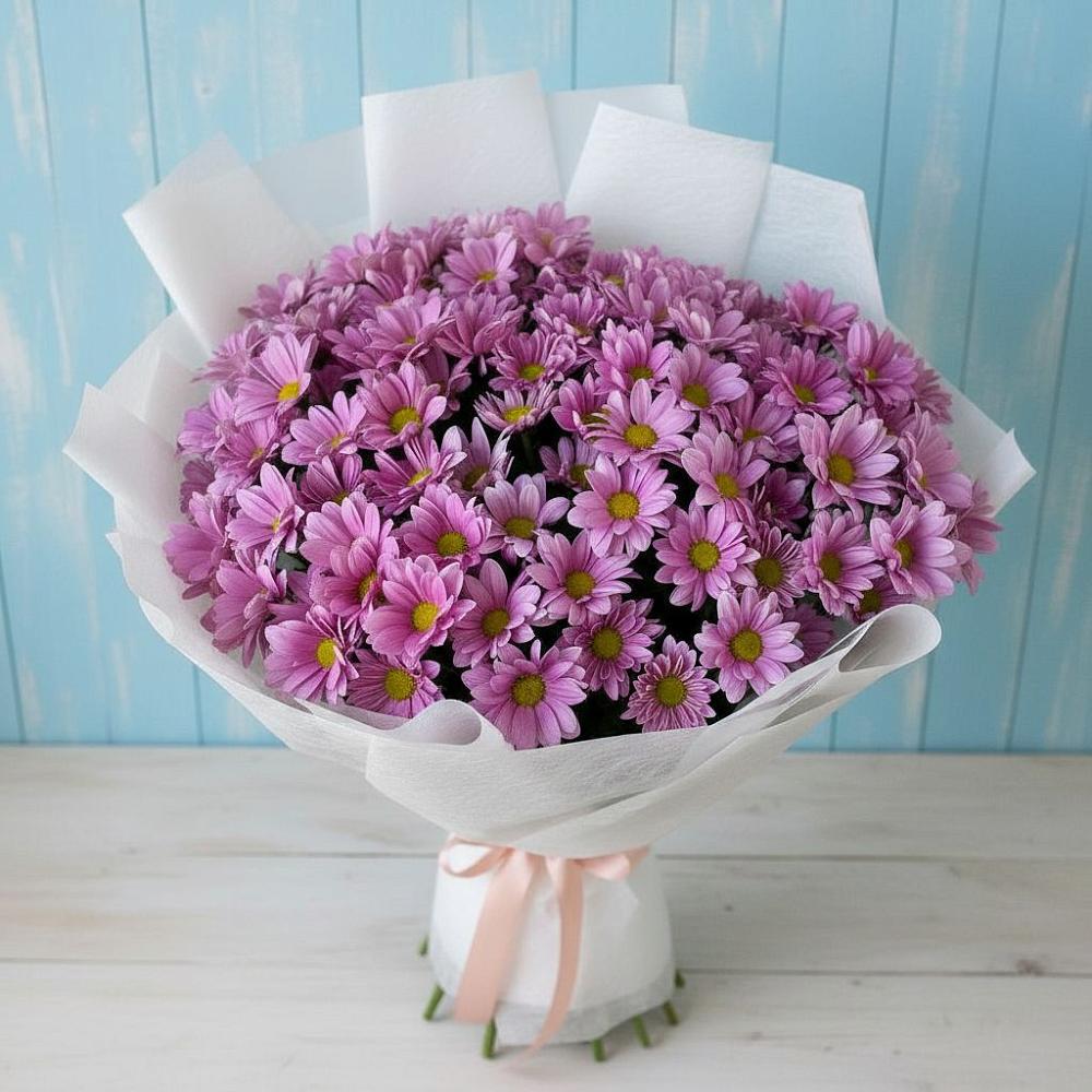 Букет цветов из: Хризантемы в Медногорске