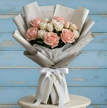 Букет цветов из:  Розы #REPLACE_PRED# Медногорске