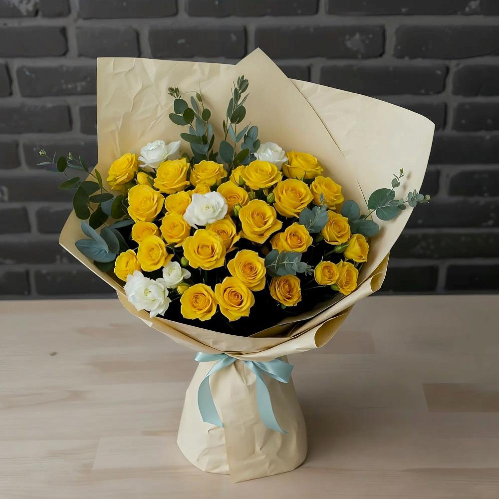 Букет цветов из: Розы в Медногорске