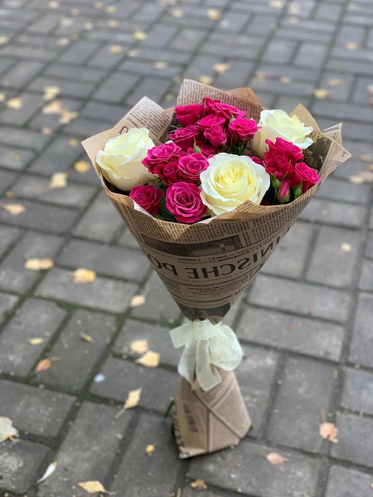 Букет цветов из: Розы в Медногорске